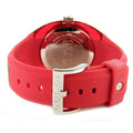 Gucci Sync XXL Quartz Red Dial Red Rubber Strap Unisex Watch - YA137103