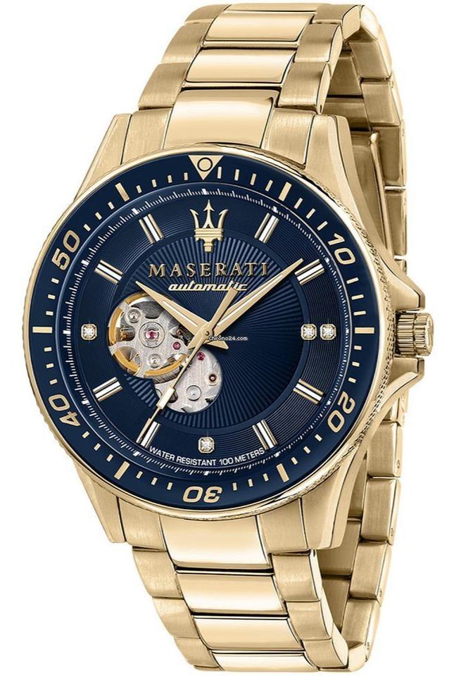 Maserati SFIDA Automatic Diamond Dial Limited Edition Watch For Men - R8823140004