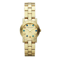 Marc Jacobs Amy Dexter Gold Dial Gold Steel Strap Watch for Women - MBM3218