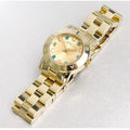 Marc Jacobs Amy Dexter Gold Dial Gold Steel Strap Watch for Women - MBM3218