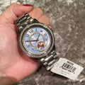 Michael Kors Madelyn Quartz Blue Dial Silver Steel Strap Watch For Women - MK6286
