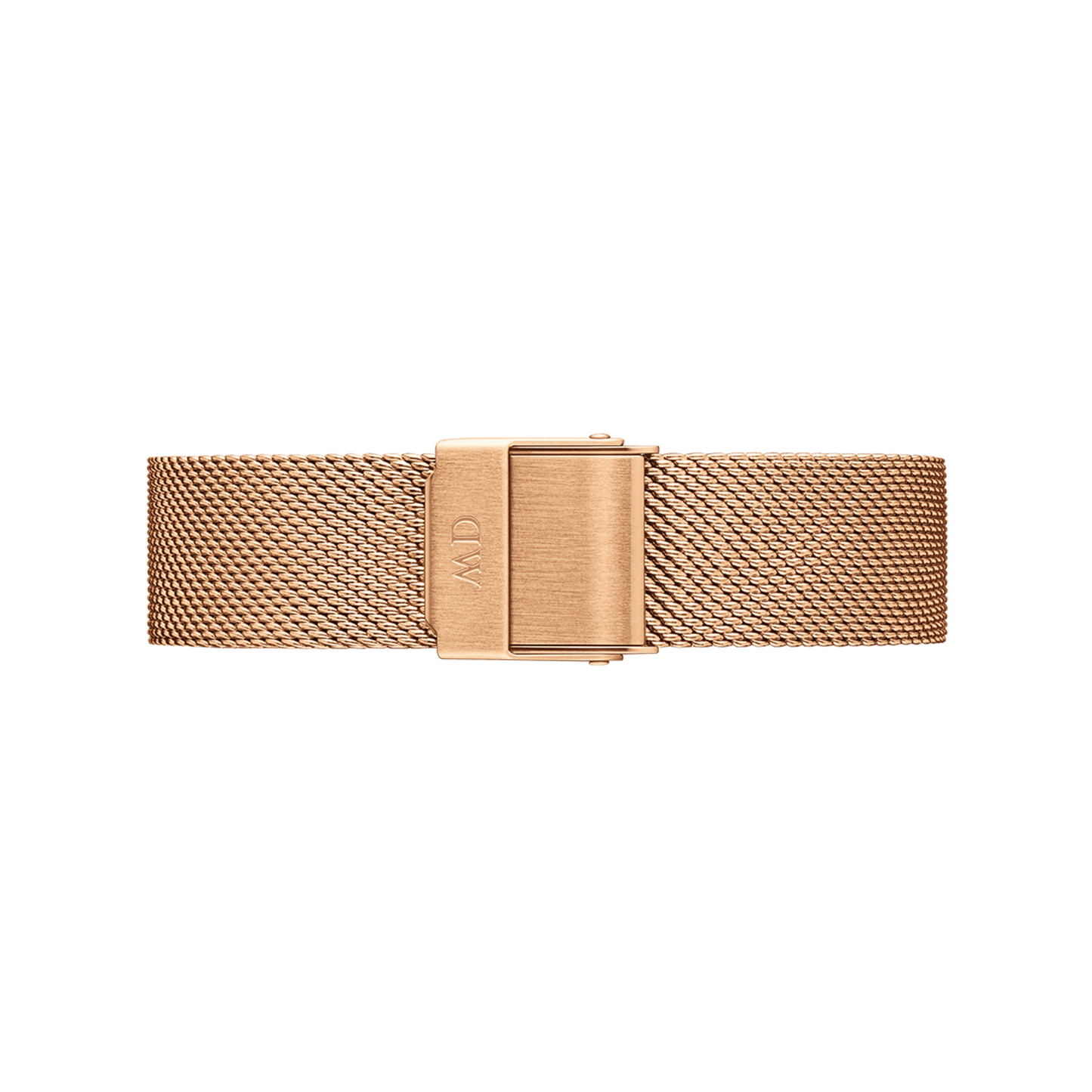 Daniel Wellington Petite Melrose Black Dial Rose Gold Mesh Strap Watch For Women - DW00100303
