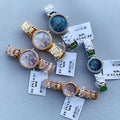 Coach Park Crystal Dial Rose Gold Steel Strap Watch for Women - 14503226