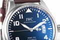 IWC Pilots Watch Mark XVII Edition Le Petit Prince Blue Dial Brown Leather Strap Watch for Men - IW326506