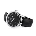 Tissot Classic Dream Black Dial Black Leather Strap Watch for Men - T033.410.16.053.01