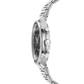 Salvatore Ferragamo Sapphire Chrono Black Dial Silver Steel Strap Watch for Men - SFME00321