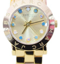 Marc Jacobs Amy Dexter Gold Dial Gold Steel Strap Watch for Women - MBM3218