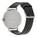 Calvin Klein Even Black Dial Black Leather Strap Watch for Women - K7B231CZ