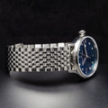 Maurice Lacroix Eliros Diamonds Blue Dial Silver Steel Strap Watch For Women - EL1094-SS002-450-1