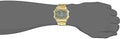 Fossil Retro Digital Gold Dial Gold Steel Strap Watch for Men - FS5843
