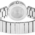 Gucci Interlocking G Quartz Black Dial Black Steel Strap Watch For Women - YA133502