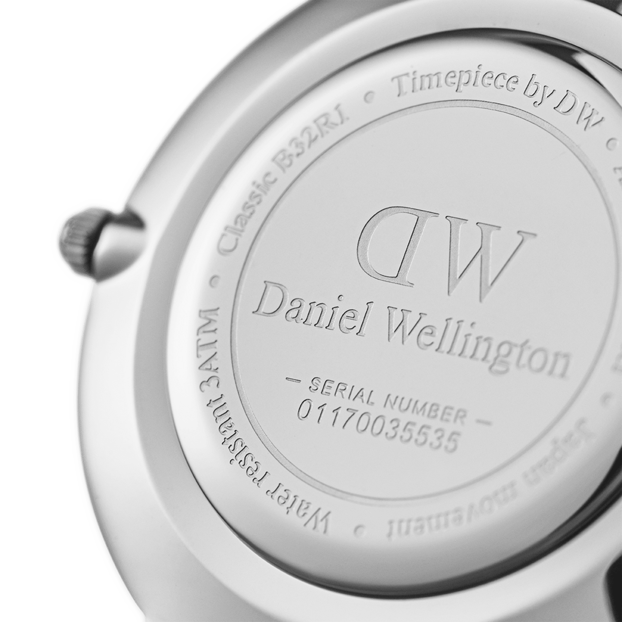 Daniel Wellington Classic Petite Reading Black Dial Black Leather Strap Watch For Women - DW00100179
