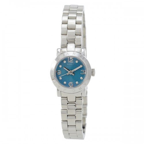 Marc Jacobs Amy Blue Dial Silver Steel Strap Watch for Women - MBM3274