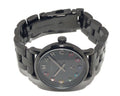 Marc Jacobs Baker Black Dial Black Steel Strap Watch for Women - MBM3425