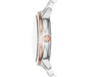 Michael Kors Madelyn Silver Dial Two Tone Steel Strap Watch for Women - MK6288