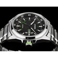 Citizen Eco Drive Urban Black Dial Silver Stainless Steel Watch For Men - AW0020-59EB