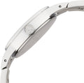 Calvin Klein Snake Silver Dial Silver Steel Strap Watch For Women - K6E23146