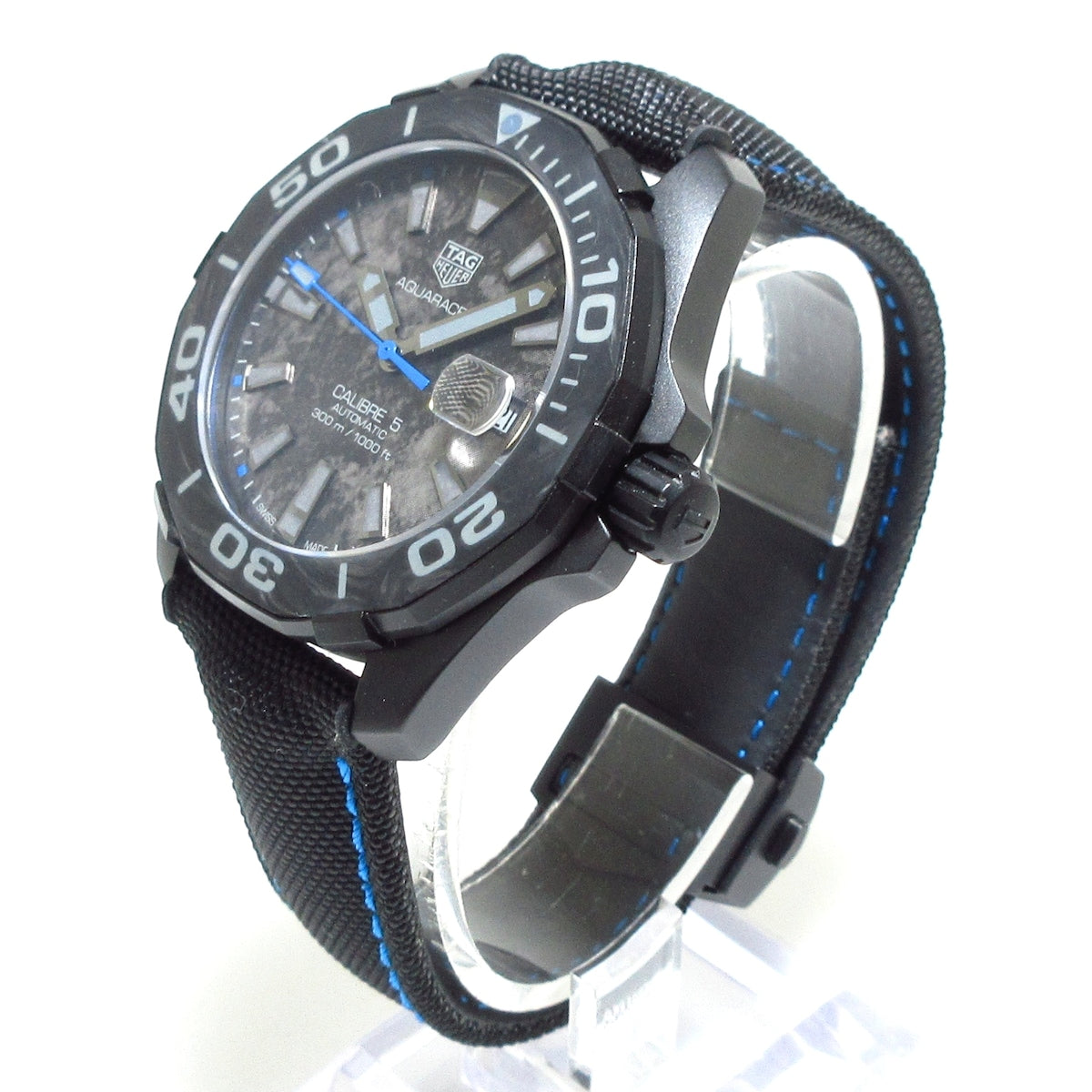 Tag Heuer Aquaracer Carbon Dial Watch for Men - WBD218C.FC6447