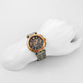 Versace Aion Chronograph Black Dial Grey Steel Strap Watch for Men - VBR050017