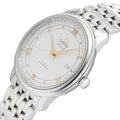 Omega De Ville Prestige Co Axial Silver Dial Silver Steel Strap Watch for Men - 424.10.40.20.02.004