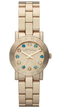 Marc Jacobs Amy Dexter Gold Dial Gold Steel Strap Watch for Women - MBM3218