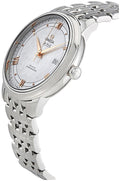 Omega De Ville Prestige Co Axial Silver Dial Silver Steel Strap Watch for Men - 424.10.40.20.02.004