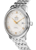 Omega De Ville Prestige Co Axial Silver Dial Silver Steel Strap Watch for Men - 424.10.40.20.02.004