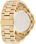 Michael Kors Runway Gold Dial Gold Steel Strap Watch for Men - MK8077