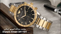 Emporio Armani Analog Chronograph Black Dial Two Tone Steel Strap Watch For Men - AR11521