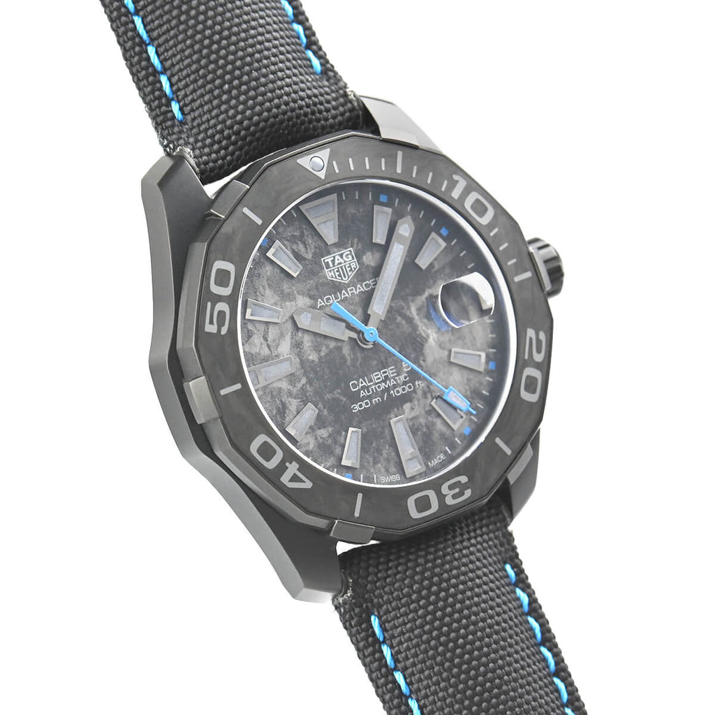 Tag Heuer Aquaracer Carbon Dial Watch for Men - WBD218C.FC6447