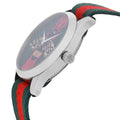 Gucci Le Marche des Merveilles Red & Green Dial Red & Green Nylon Strap Unisex Watch - YA1264060