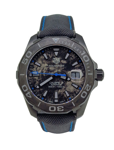 Tag Heuer Aquaracer Carbon Dial Watch for Men - WBD218C.FC6447