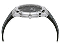 Salvatore Ferragamo F-80 Classic Black Dial Black Leather Strap Watch for Men - SFDT00219