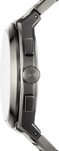 Fossil Everett Chronograph Grey Dial Grey Steel Strap Watch for Men - FS5830