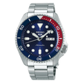 Seiko 5 Sports Automatic Blue Dial Silver Steel Strap Watch For Men - SRPD53K1