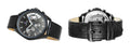 Tommy Hilfiger Baker Chronograph Black Dial Black Leather Strap Watch For Men - 1710452