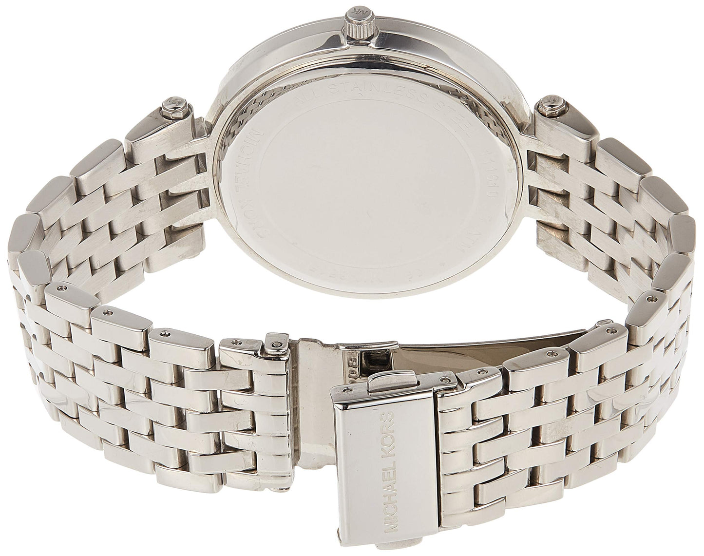 Michael Kors Darci Mother of Pearl Blue Dial Silver Steel Strap Watch for Women - MK3515