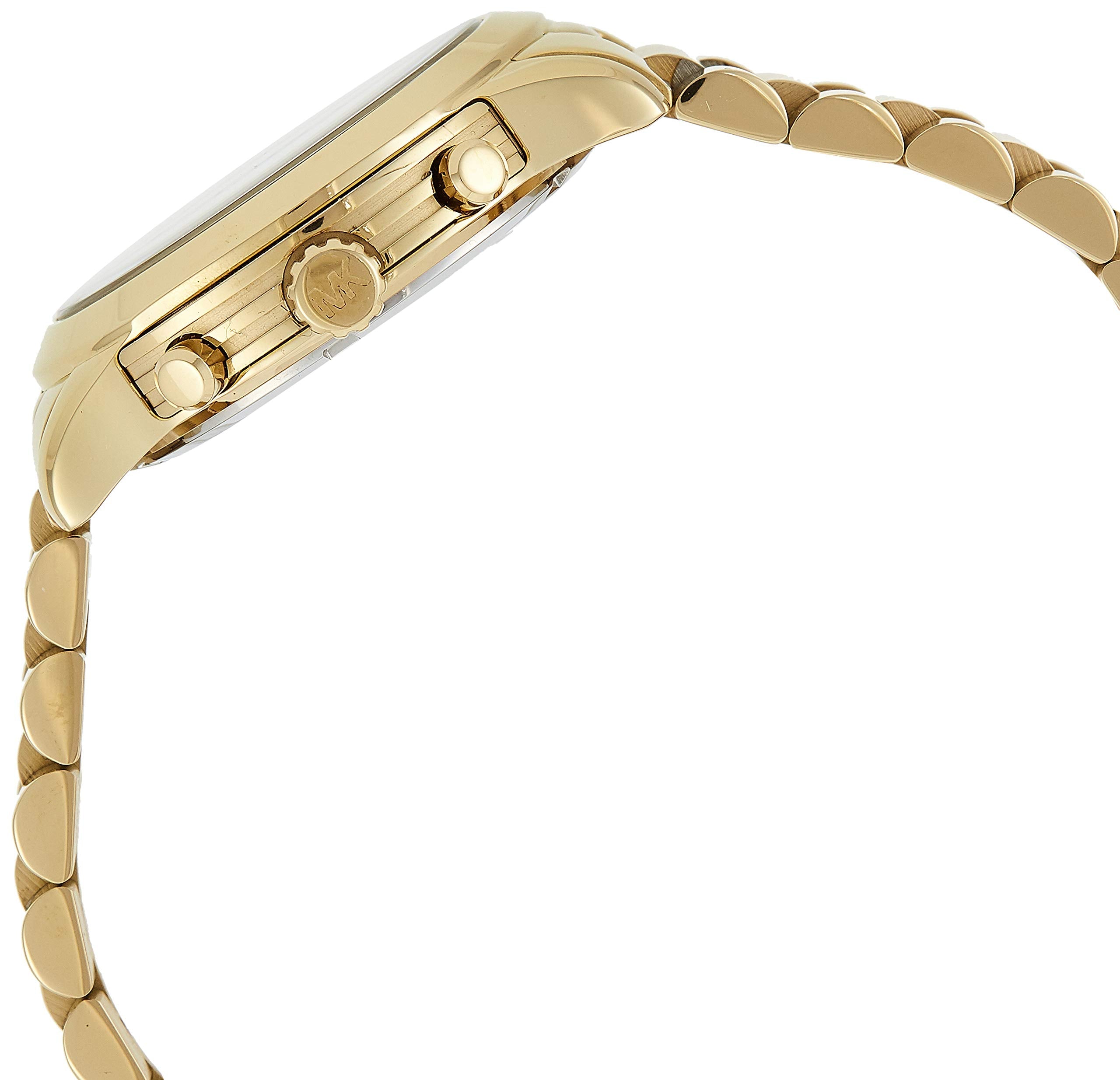 Michael Kors Cooper Gold Dial Gold Steel Strap Watch for Women - MK6274