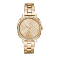 Michael Kors Nia Quartz Gold Dial Gold Steel Strap Watch For Women - MK3989