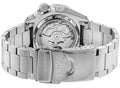 Seiko 5 Sports Automatic Day Date Black Dial Silver Steel Strap Watch for Men - SRPD55K1