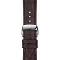 Tissot Gentlemen Black Dial Brown Leather Strap Watch for Men - T127.410.16.051.01