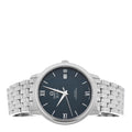 Omega De Ville Prestige Co-Axial Black Dial Silver Steel Strap Watch for Men - 424.10.40.20.01.001