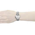 Marc Jacobs Mini Amy White Dial Silver Steel Strap Watch for Women - MBM3055