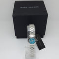 Marc Jacobs Amy Blue Dial Silver Steel Strap Watch for Women - MBM3274