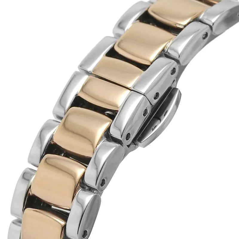 Emporio Armani Cleo Mother of Pearl Dial Two Tone Steel Strap Watch For Women - AR11499