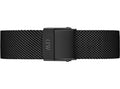 Daniel Wellington Petite Ashfield Black Dial Black Mesh Strap Watch For Women - DW00100202