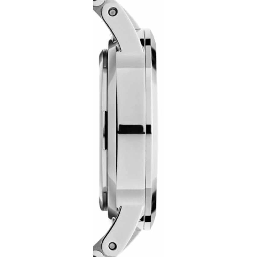 Daniel Wellington Iconic Link White Dial Silver Steel Strap Watch For Women - DW00100207