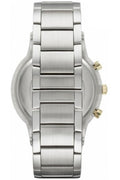 Emporio Armani Quartz Grey Dial Silver Steel Strap Watch For Men - AR11047