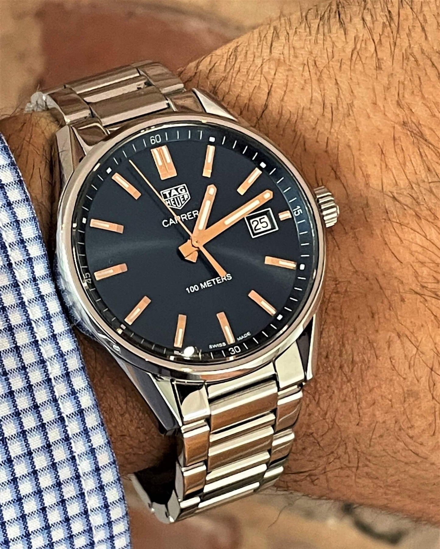 Tag Heuer Carrera Blue Dial Watch for Women - WAR1112.BA0601