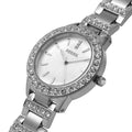Fossil Jesse White Dial Silver Steel Strap Watch for Women - ES2362